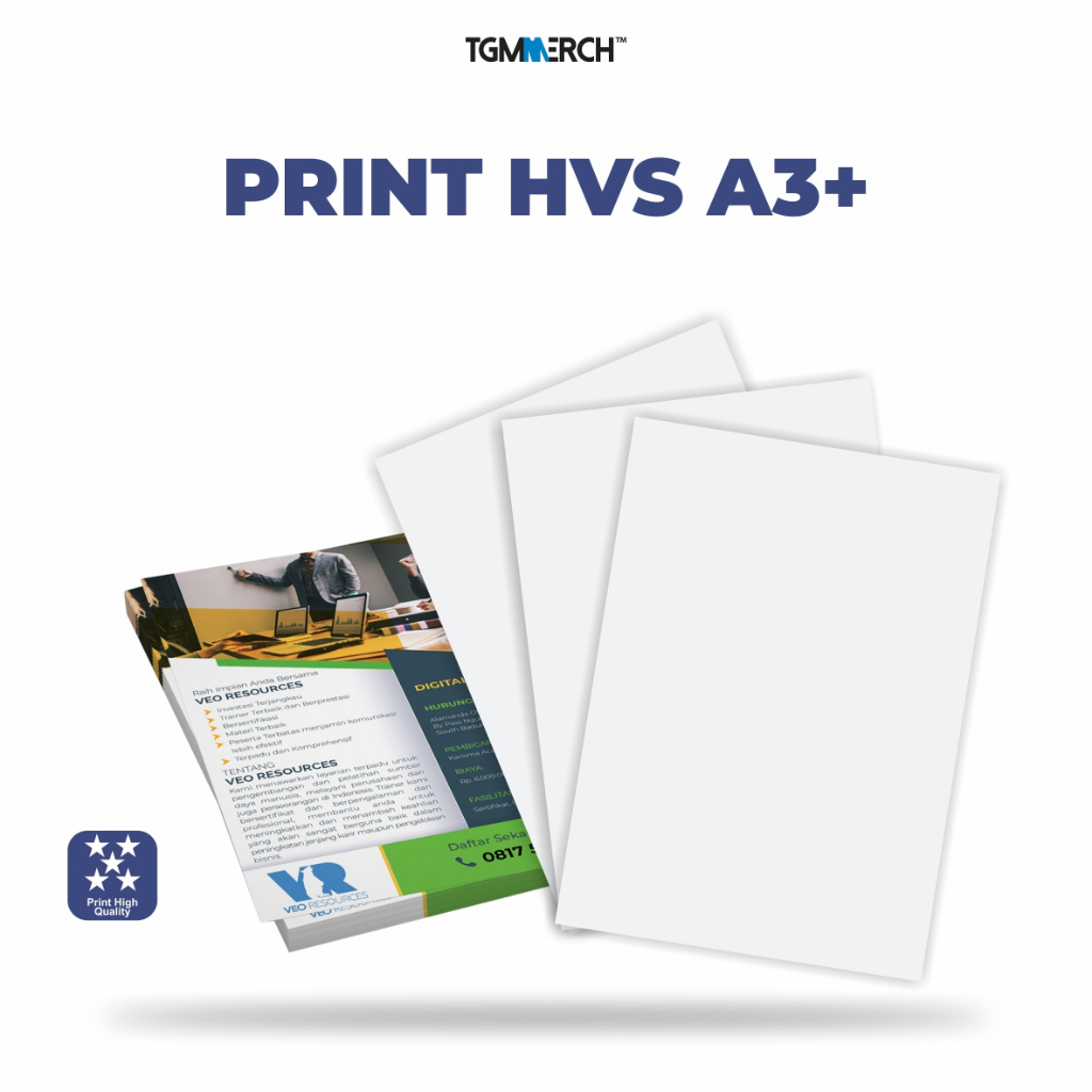 

TGM MERCH - Print HVS A3+ | Digital Print