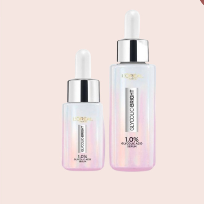 L'Oreal Paris Serum Loreal Glycolic Bright 1.0% Glycolic Acid Serum 30ml ORIGINAL