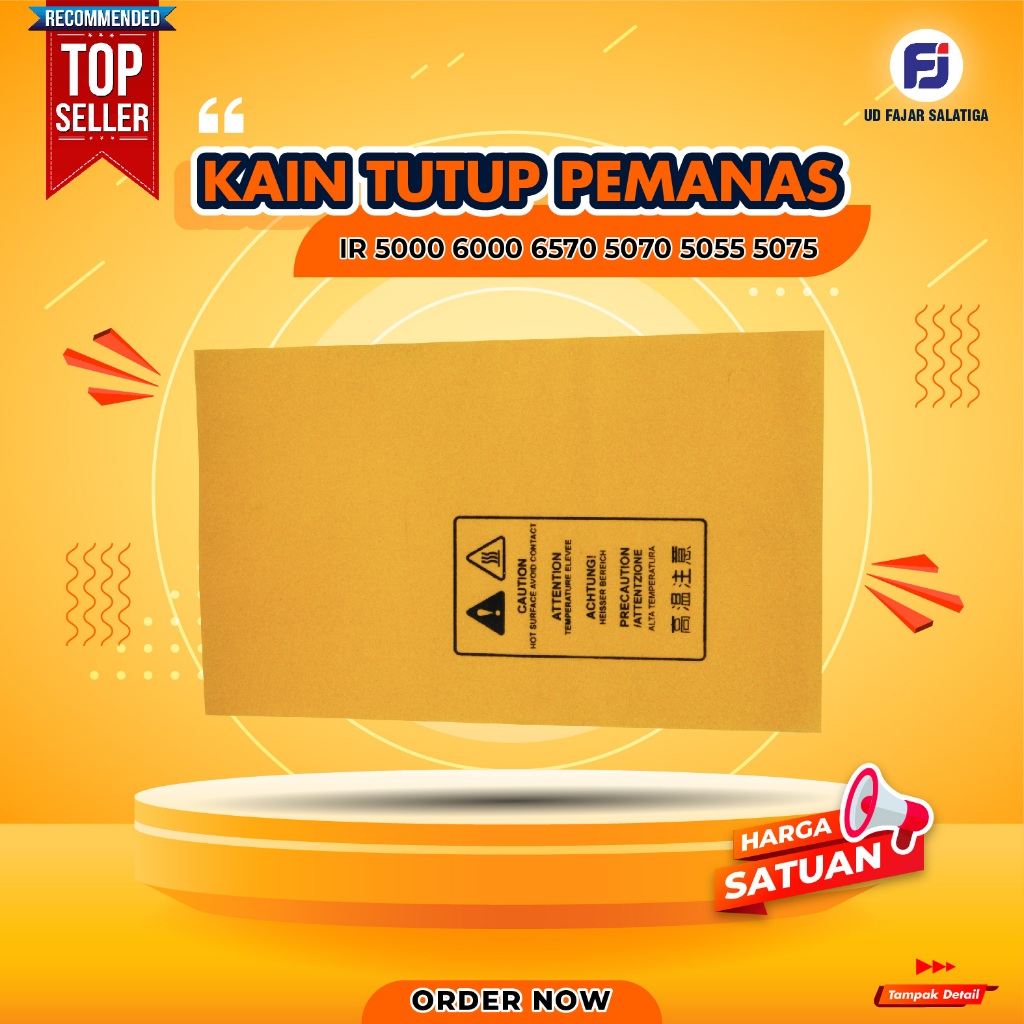 KAIN TUTUP PEMANAS IR5000  6000  6570  SERIES
