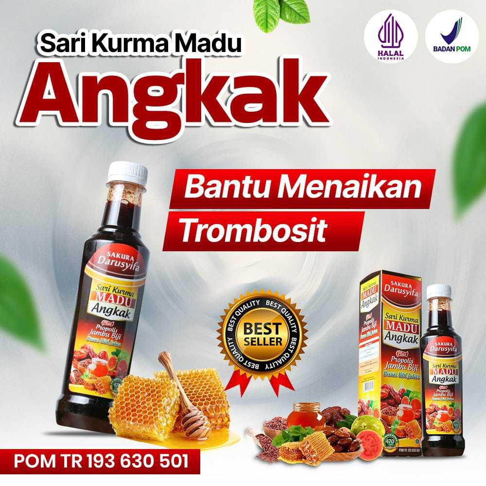 

Sari Kurma Madu Angkak Bantu Untuk Menaikan Trombosit