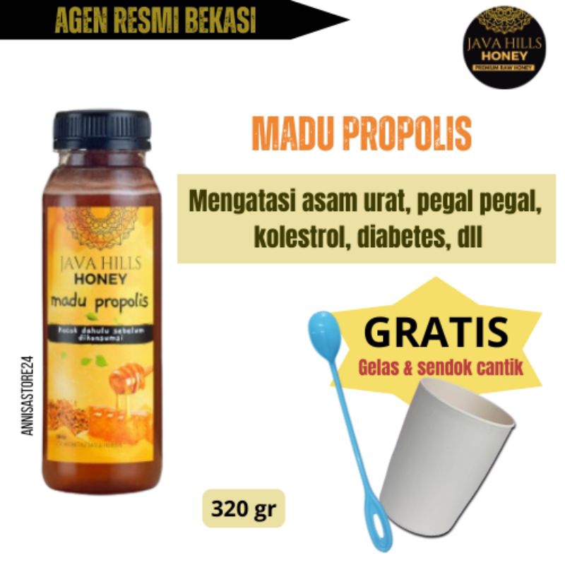 

MADU PROPOLIS Java Hills Honey 320gr