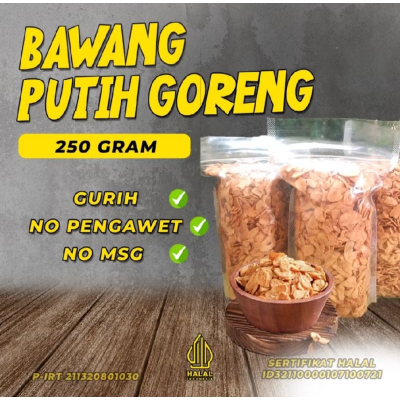 

bawang putih 250 gram
