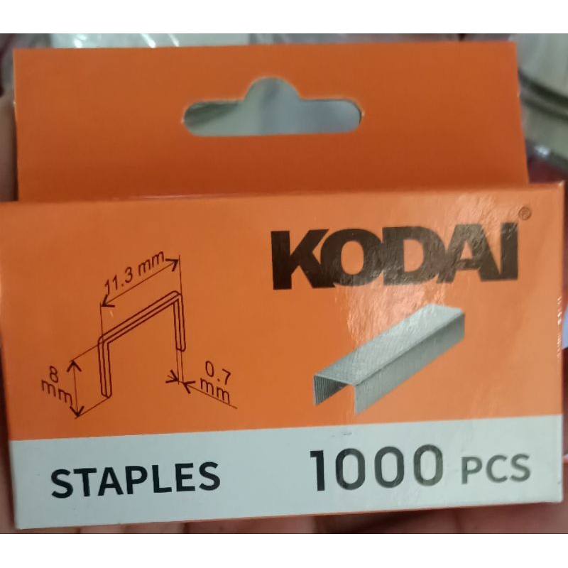 

isi Staples kodai 8x11,3 mm