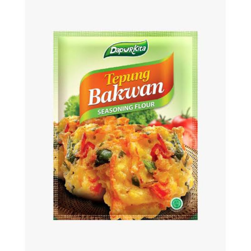

TEPUNG BAKWAN DAPURKITA 1 renceng 10x100 gram