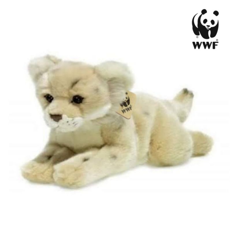 Boneka Singa Betina Import Original WWF Anna Club Plush Toys Famale Lioness Toy Stuffed Plushie Stuf