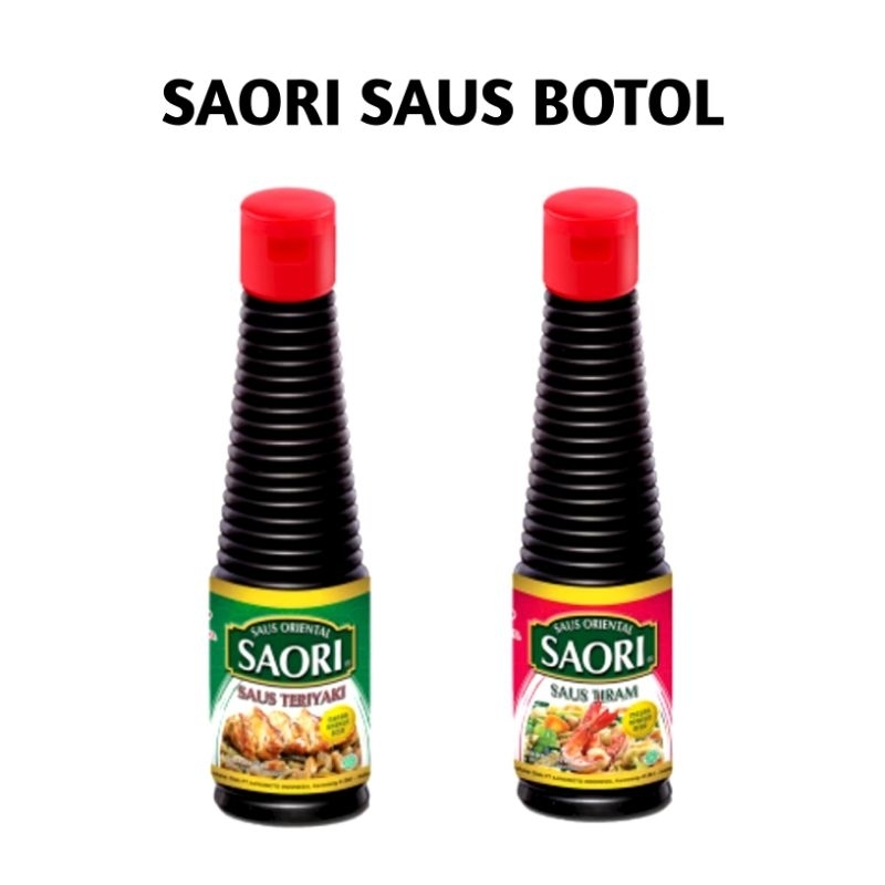 

Saori Saus Tiram / Saus Teriyaki Botol 150ml