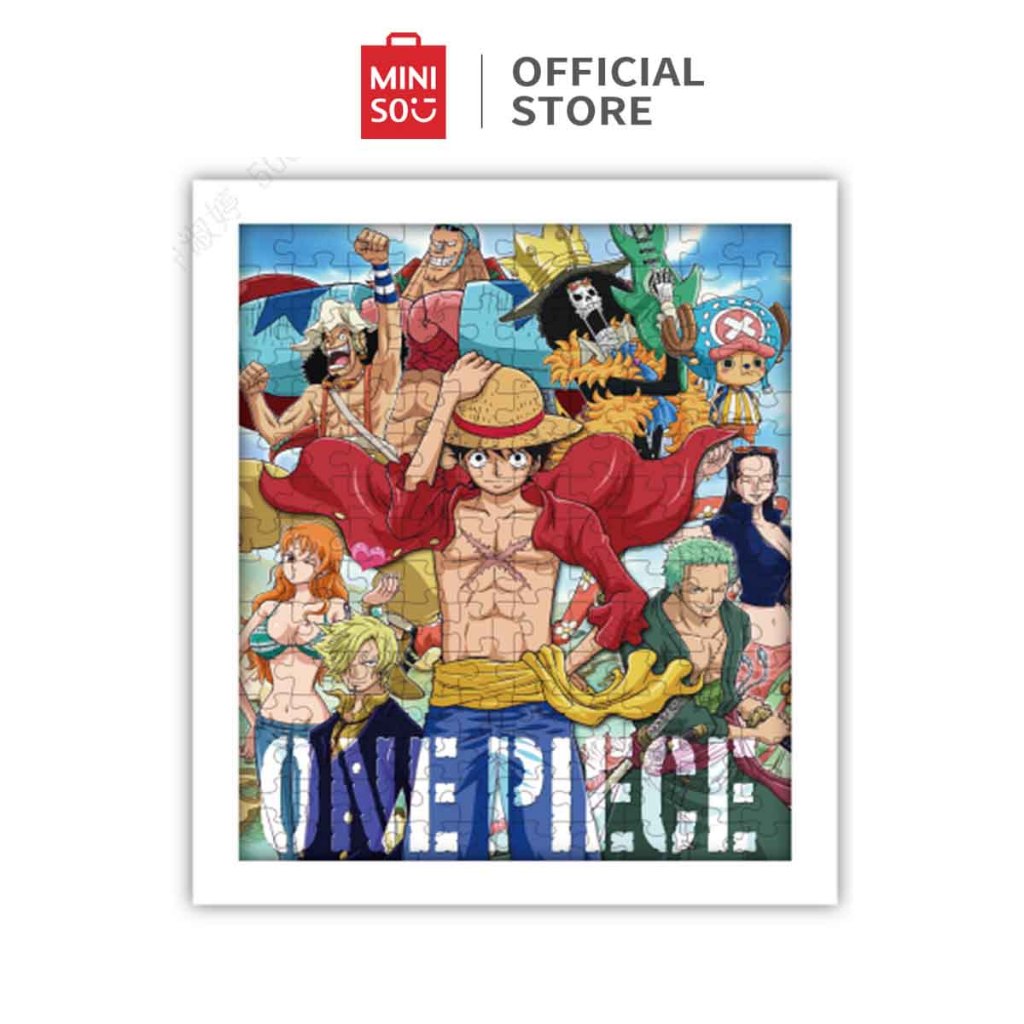 MINISO X One Piece Classic Collection Puzzle 100-pcs Photo Frame Puzzle