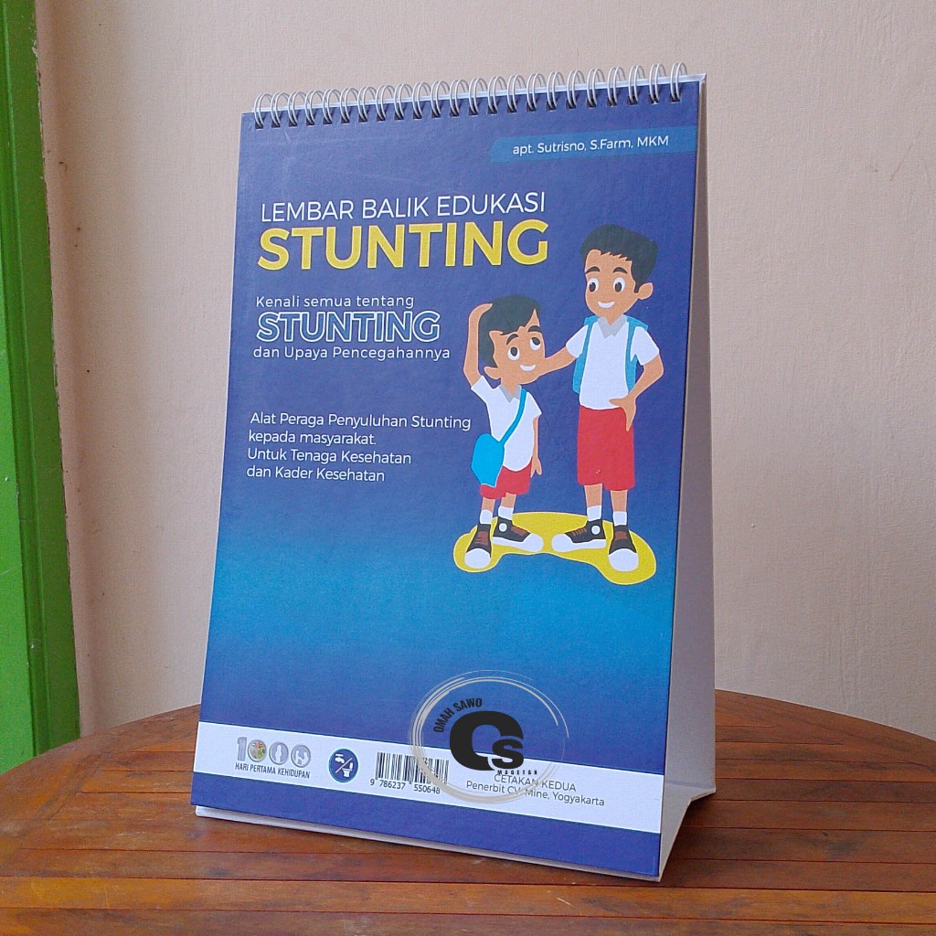 Lembar Balik Stunting - Media Promkes Gizi - Lembar Balik Edukasi Tentang Stunting dan Pencegahan