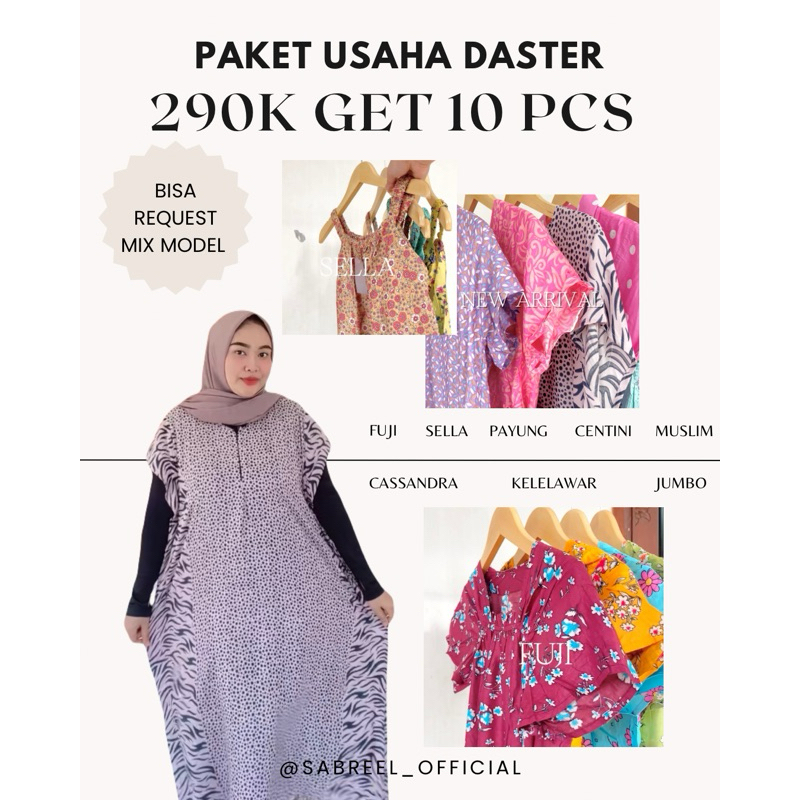 PAKET USAHA DASTER 10 pcs Grosir Termurah