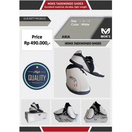 SEPATU TAEKWONDO MOKS ARIA