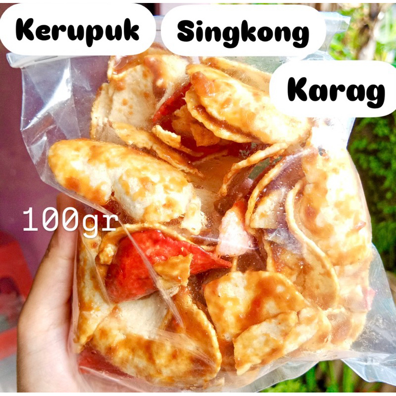 

Kerupuk Singkong Karag / Kerupuk Pedas Manis