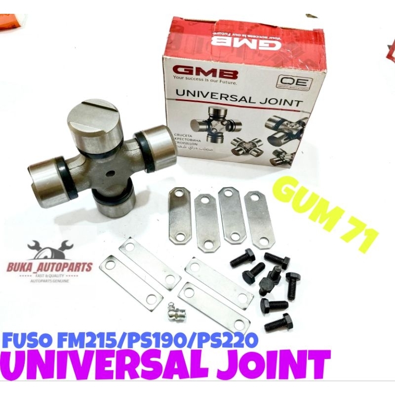 UNIVERSAL CROSS JOINT / JOINT KOPEL GUM-71 UNTUK MITSUBISHI FUSO FM215 / PS190 / PS220