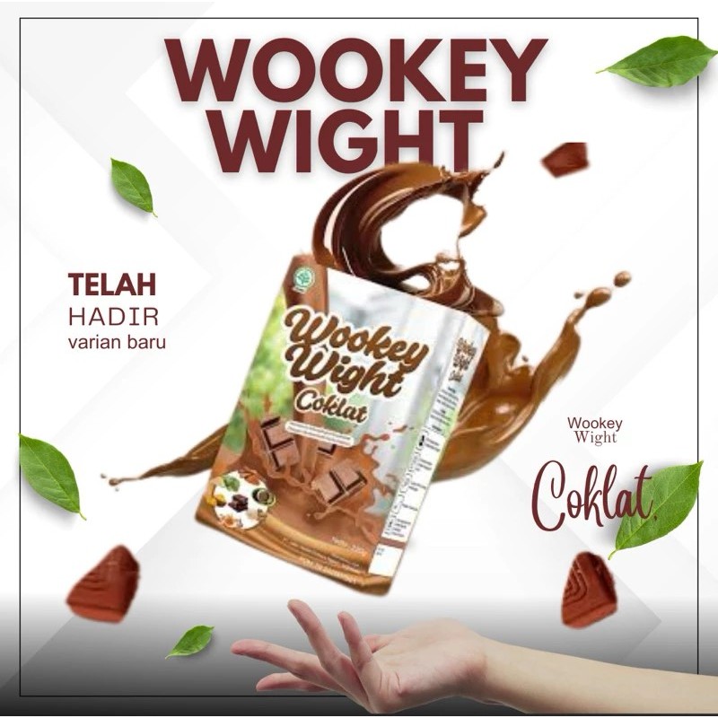 

DISKON HARI INI!!! 1 BOX Wookey Weight - Susu Penambah Berat Badan Rasa Coklat Chocolate 1 Paket