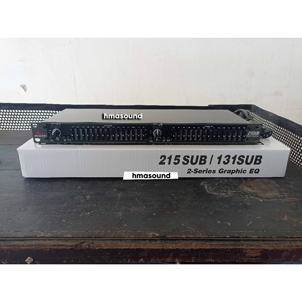 Equalizer Eq DBX 215 SUB 215SUB