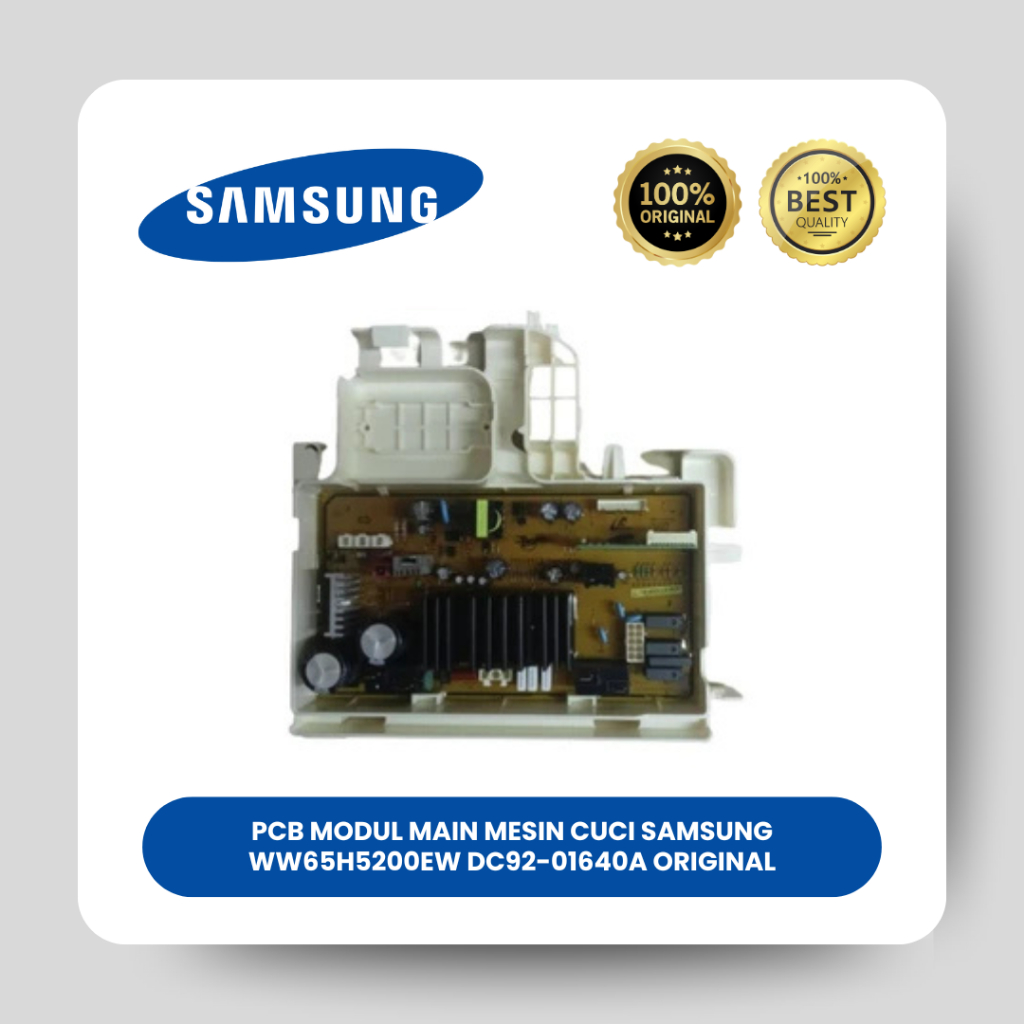 PCB MODUL MAIN MESIN CUCI SAMSUNG WW65H5200EW DC92-01640A ORIGINAL