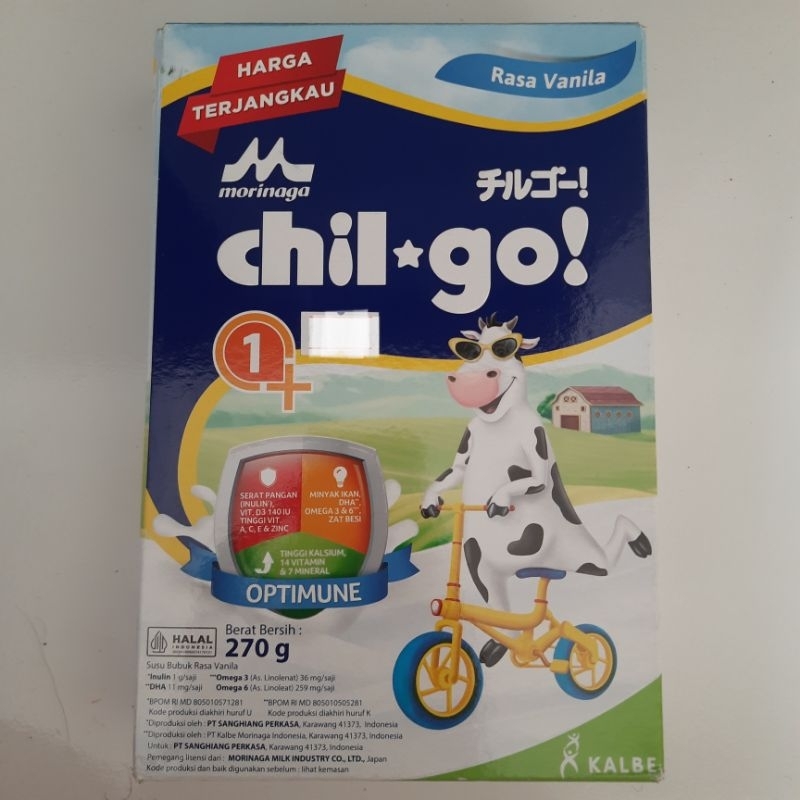 

Morinaga Chil+Go Rasa Vanila 1+