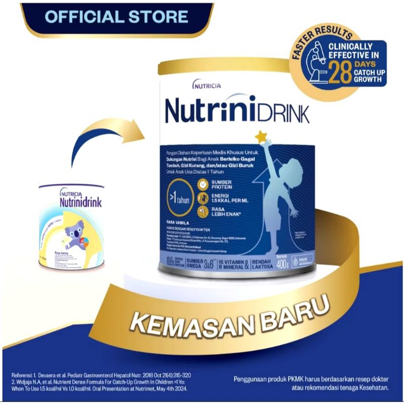 

Nutricia Nutrinidrink Powder 400gr