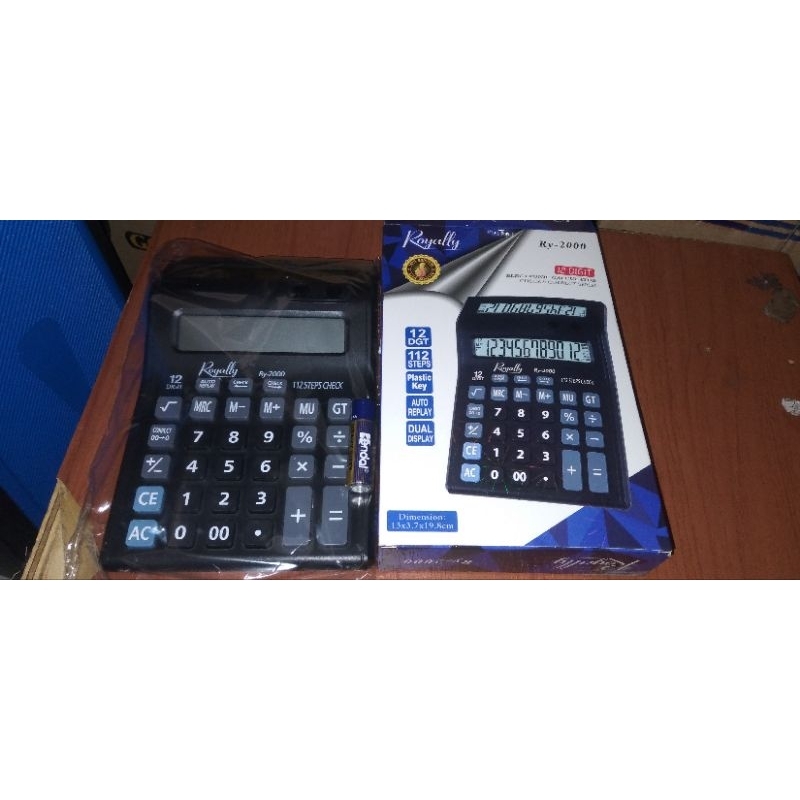 

Kalkulator Royally Ry-2000 12 Digit