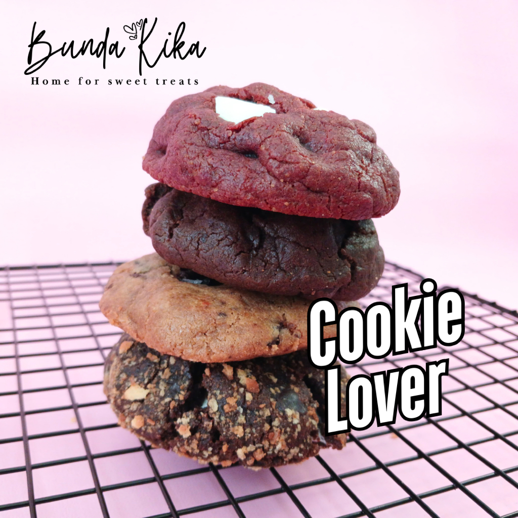 

Soft Cookies Valentine/Paket Hampers Valentine/Bunda Kika Soft Cookie/Promo 4 pcs