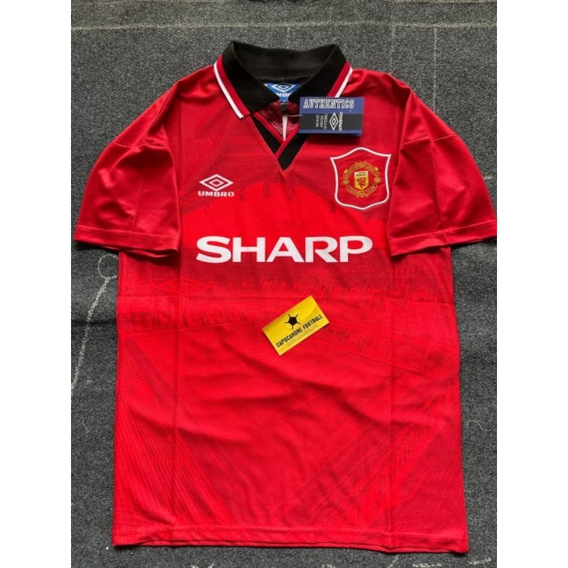 JERSEY MaNCHESTER UNITED MU STADION 1995 1996 95 96 94 1994 CANTONA RETRO MU Home