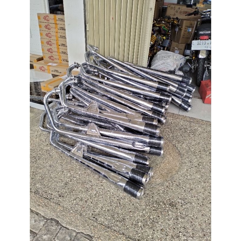 kenalpot kleper cb gl kenalpot gl kleper croom