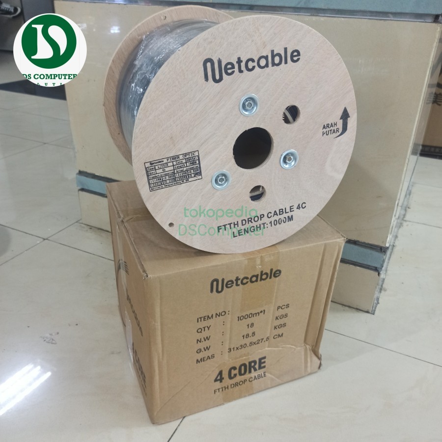 Netcable Dropcore 4 Core 3 Seling 1 KM