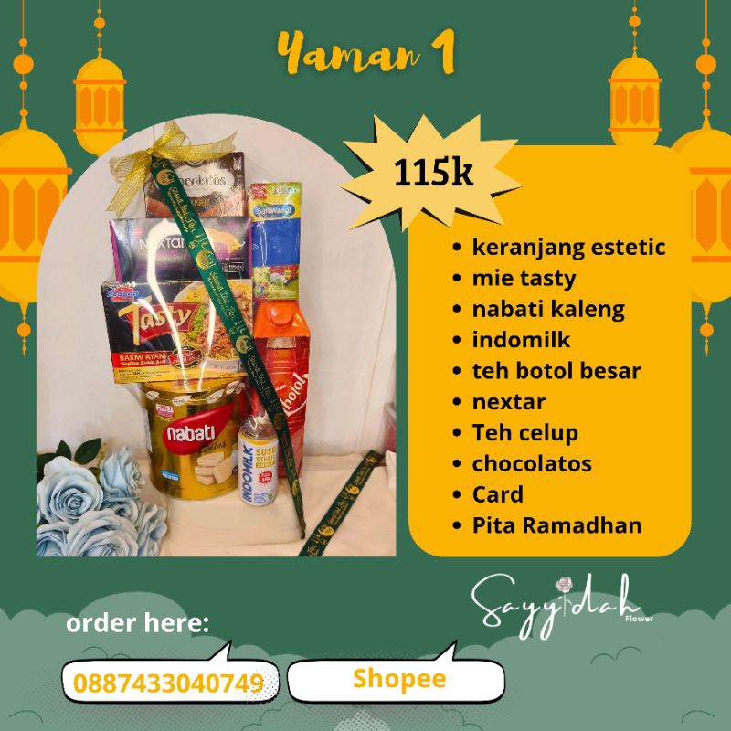 

PARSEL LEBARAN / HAMPERS LEBARAN / BINGKISAN YAMAN 1