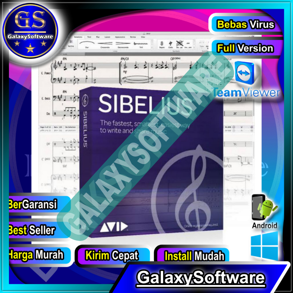 (VST) Avid Sibelius Ultimate 2025.4 Windows | Mac Full Version - GalaxySoftware