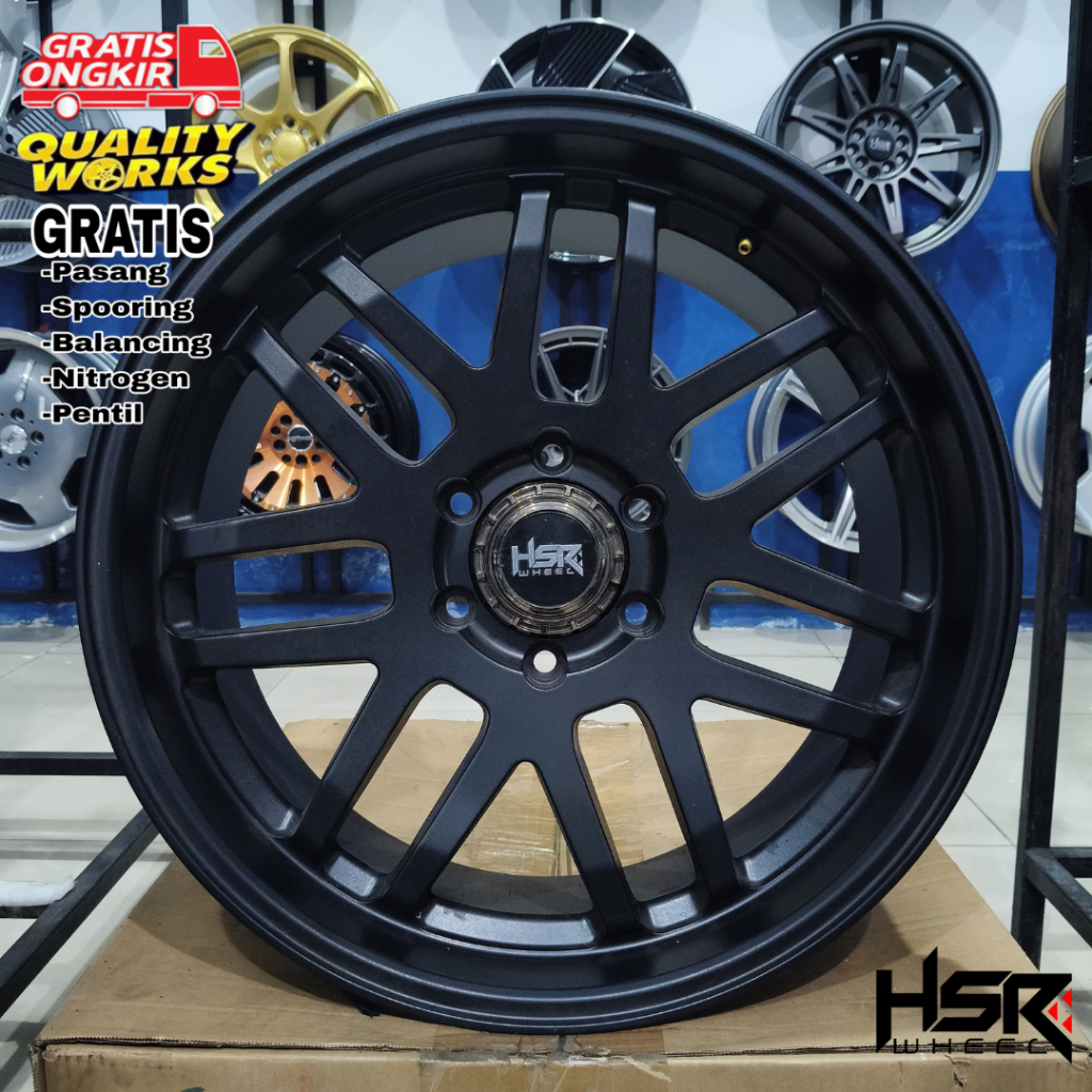 Velg Ring 20 Buat Mobil Hilux, Ranger, Strada, Velg Racing Hsr Wheel Gili