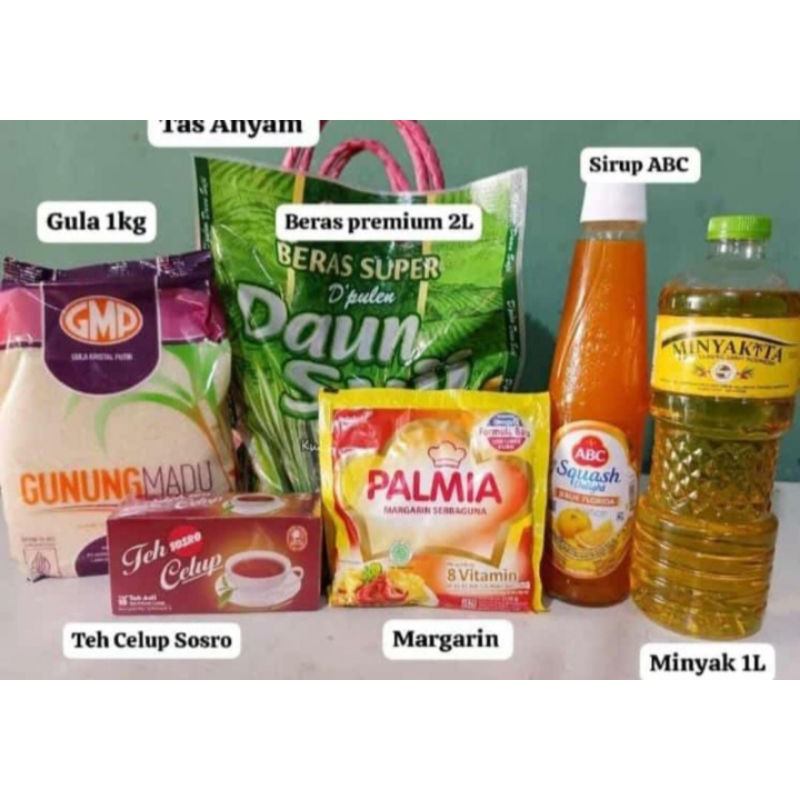 

paket sembako#paket sembako anyaman#paket munggahan#