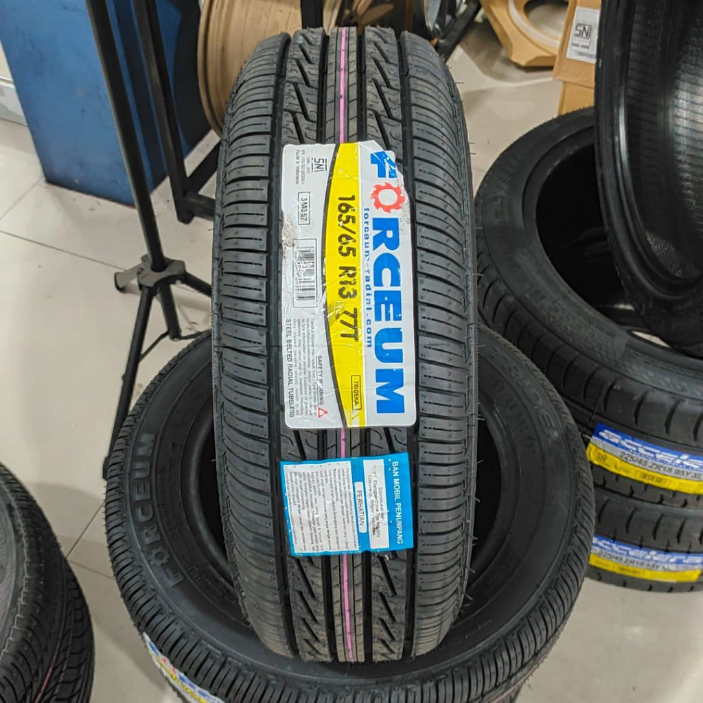 Ban Mobil Ring 13 Ukuran 165/65 Merk Forceum Trideka 165 65 R13 Tubles Karimun Atoz