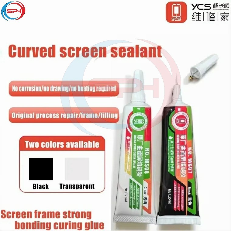 

YCS MS07 Original Factory Fast Dry Buffer Glue LEM JELLY 25ML Black - LEM JELLY YCS MS08 Original Factory Fast Dry Buffer Glue 25ML Transparent