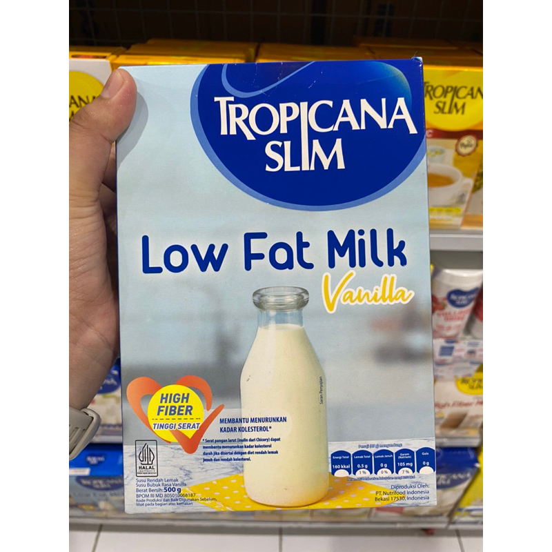 

Tropicana Slim Minuman Tinggi Serat Low Fat Vanilla