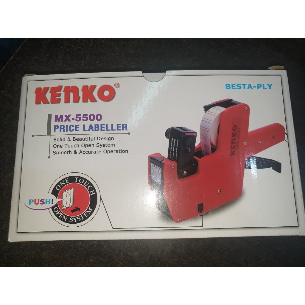

Price Labeller KENKO Alat Label Harga Stiker MX-5500 1 LINE 8 Digit
