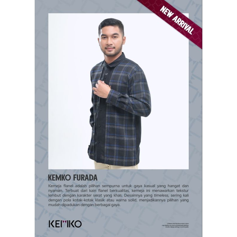 Diskon Kemeja Rabbani- Kemko Rabbani Furada lengan panjang New arrival|Atasan Pria Kemeja Rabbani