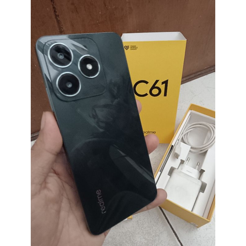 realme C61 ram 8+8/128 Second original lengkap sesuai foto