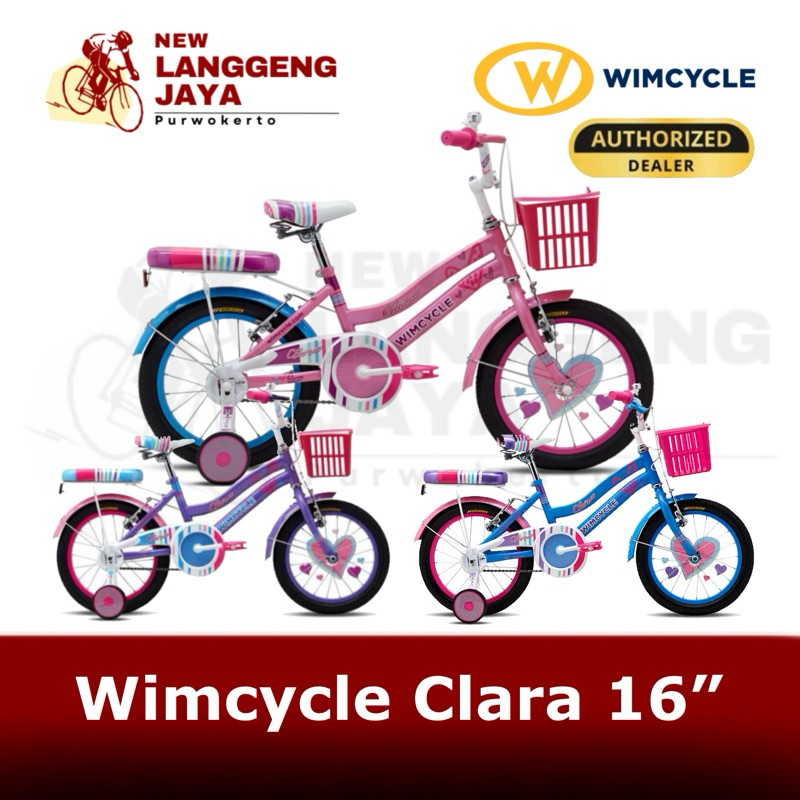 Wimcycle Sepeda Anak Mini Clara 16”