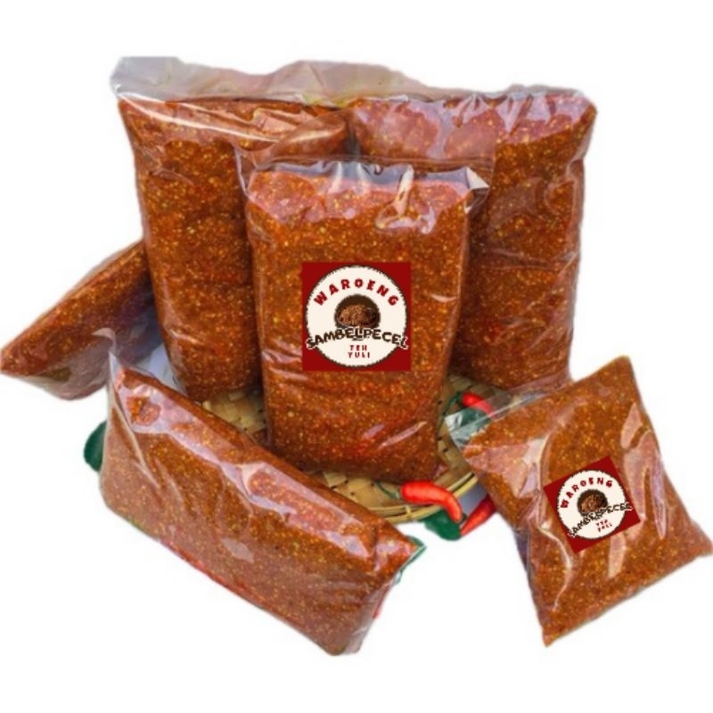 

Sambel Pecel Khas Solo 100-200gr Premium Quality