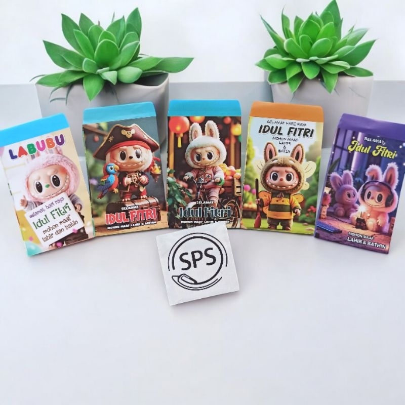 

AMPLOP / AMPAU LEBARAN GAMBAR LABUBU UKURAN SEDANG ISI 100 PCS / AMPLOP LEBARAN MURAH (uang harus dilipat)