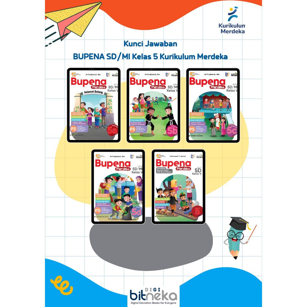 Kunci Jawaban Buku BUPENA SD/MI Kelas 5 Kurikulum Merdeka-Erlangga