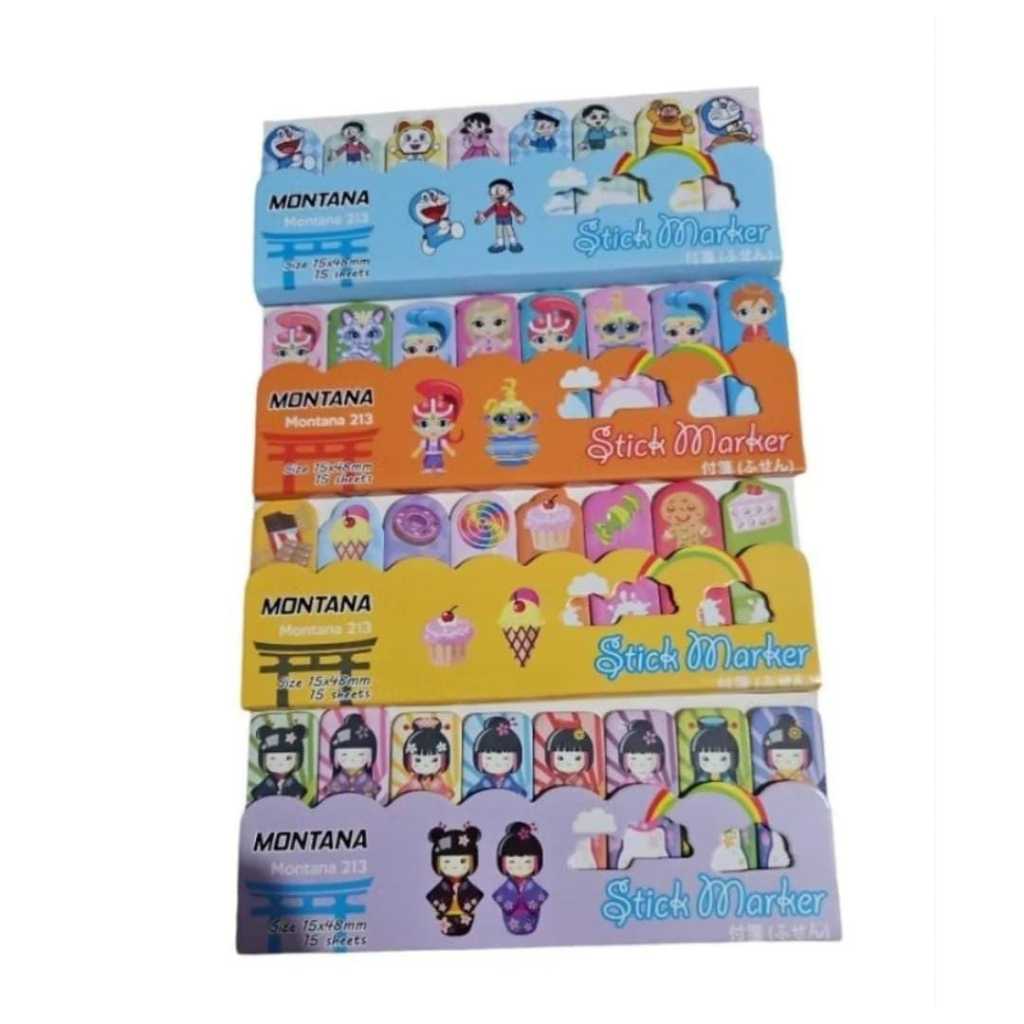 

Sticky Notes 120 Pcs Motif Kartun