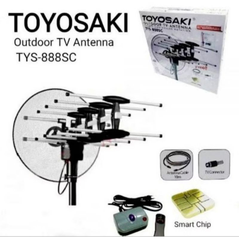 Antena tv Toyosaki TYS-888SC/antena remote Toyosaki TYS-888sc
