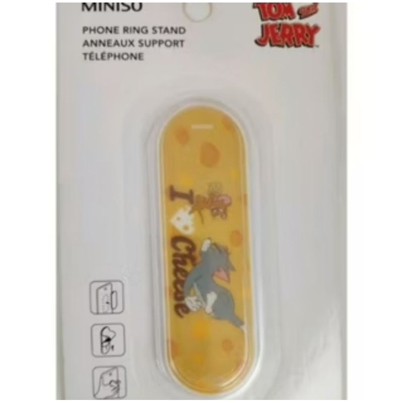 [SALE] Miniso Phone Ring Stand TOM & JERRY