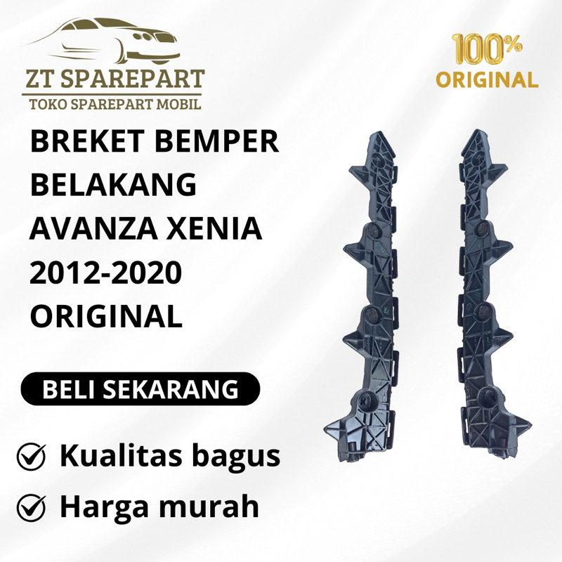 BREKET BEMPER BELAKANG AVANZA XENIA 2012-2020 ORIGINAL