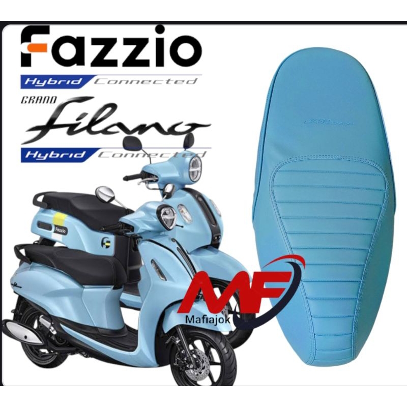 Sarung Jok Warna Biru Muda Filano , Fazzio Custom Caferacer