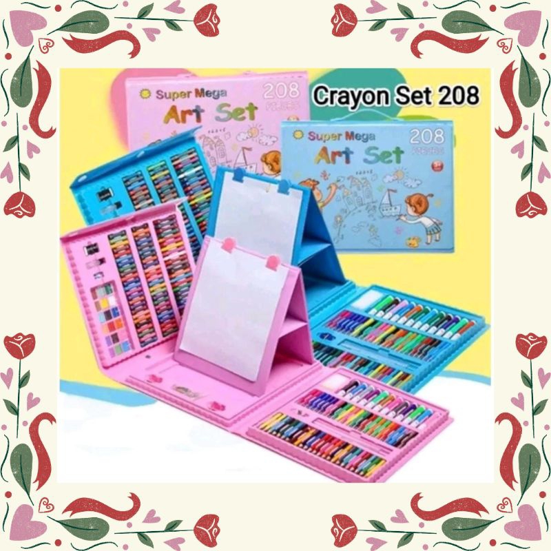 

Crayon Super Mega Art Set isi 208 Pcs