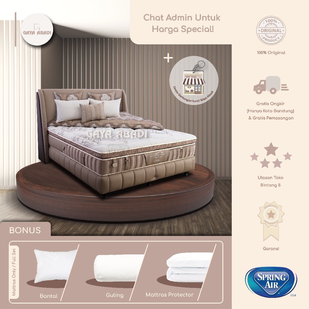 Springbed Spring Air Madison / Kasur Spring Air Madison  - Spring Air Springbed