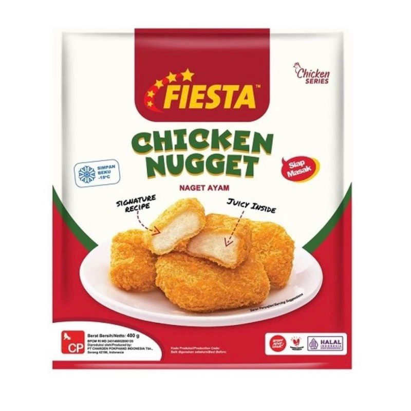 

Fiesta Chicken Nugget 400gr