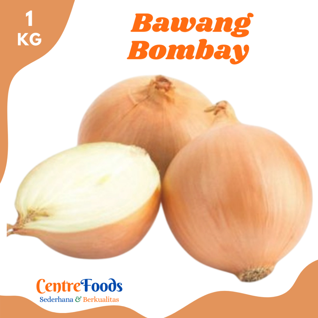 

BAWANG Bombay - Bawang Bombai Import Fresh | 1.000gr [ Harga Per KG ]