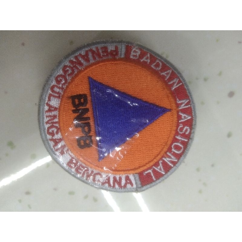 logo bordir BNPB (2 buah)